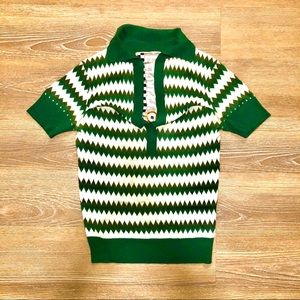 L.A.M.B. by Gwen Stefani VIVI JQD POLO SWEATER